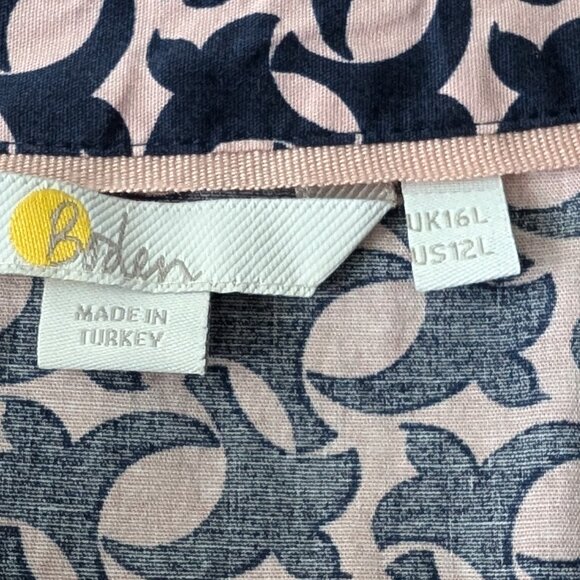 NWOT Boden Sophia Shirt Dress, US Size 12L (12 Long/ Tall) - Picture 2 of 10